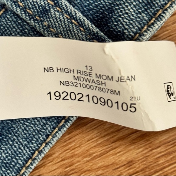 Lot Of 2 No Boundaries Juniors High Rise Mom Jeans Size 13 | 27" Inseam NWT - Picture 8 of 16
